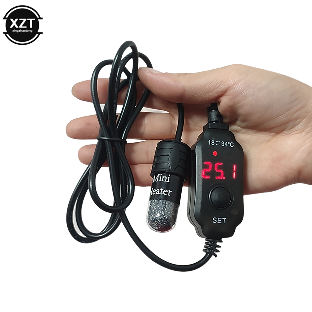 Fish Tank Heater - USB صغير شحن حوض السمك قضيب