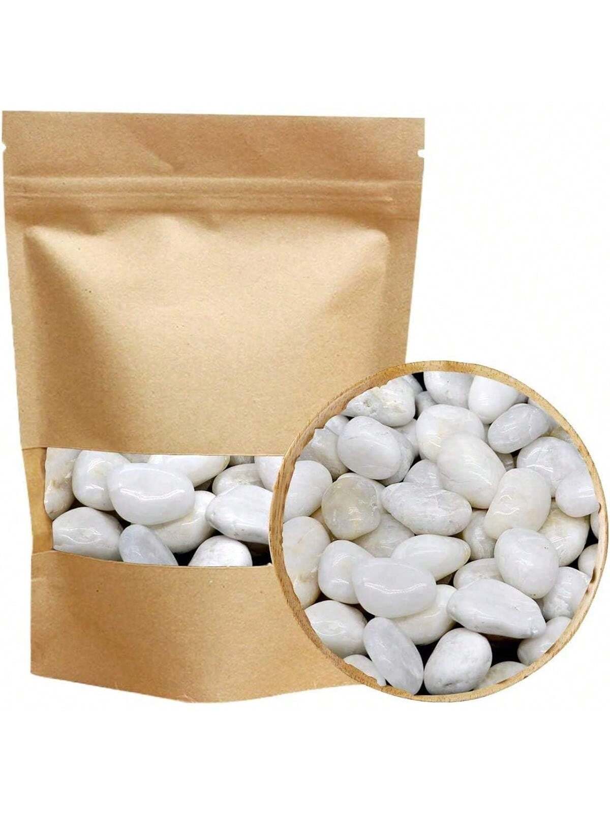 Fish Tank Gravel - نهر الصخور الزخرفية الحصى البيضاء الحجارة