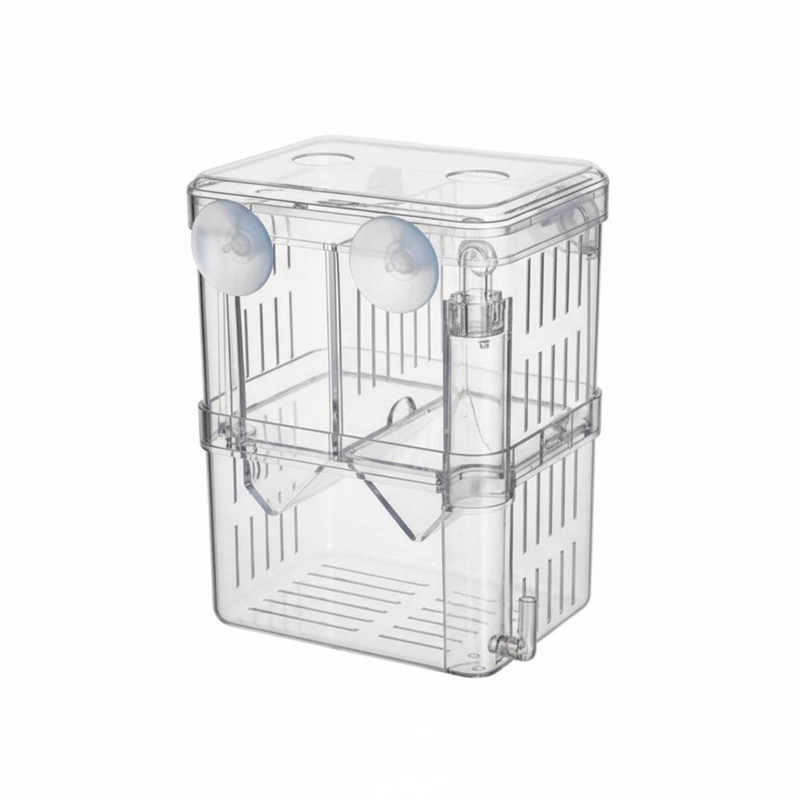 Aquarium Fish Tank - حوض تربية مزدوج الطبقات لأسماك الزينة،