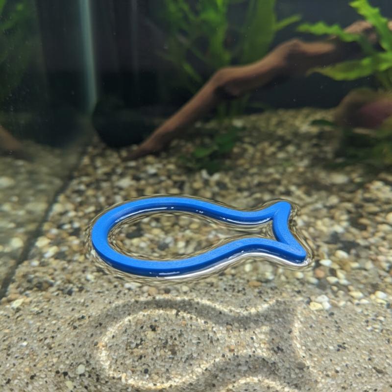 Aquarium Fish Keeping - حلقات تغذية لأحواض الأسماك 2/4/6 قطع،