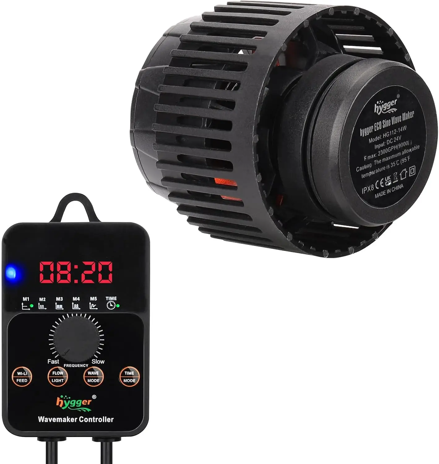 Aquarium Pump - جهاز تدفق مائي قابل للتعديل لحوض