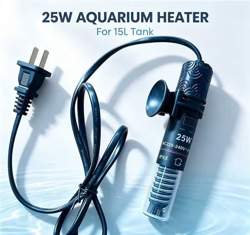 Fish Tank Heater - قضيب تسخين لحوض السمك الصغير، سخان