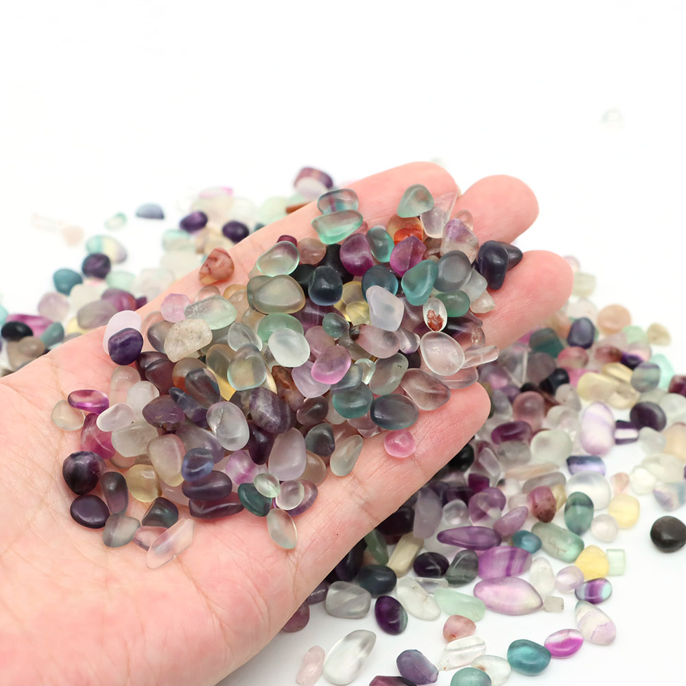 Fish Tank Gravel - أحجار طبيعية وحصى كريستالي وشظايا كوارتز