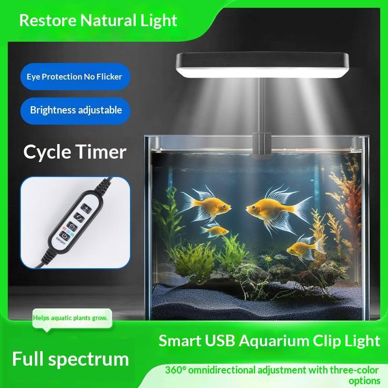 إضاءة حوض السمك LED مقاومة للم - مراجعة Aquarium Plants وسعره
