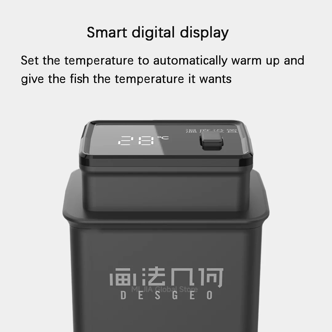 سخان حوض السمك الذكي MIJIA DES - مراجعة Fish Tank Heater وسعره