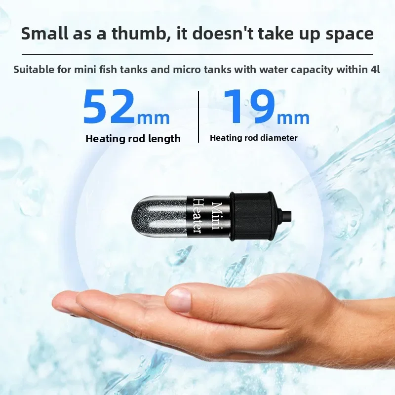 قضيب تسخين عالمي صغير لأحواض ا - مراجعة Fish Tank Heater وسعره