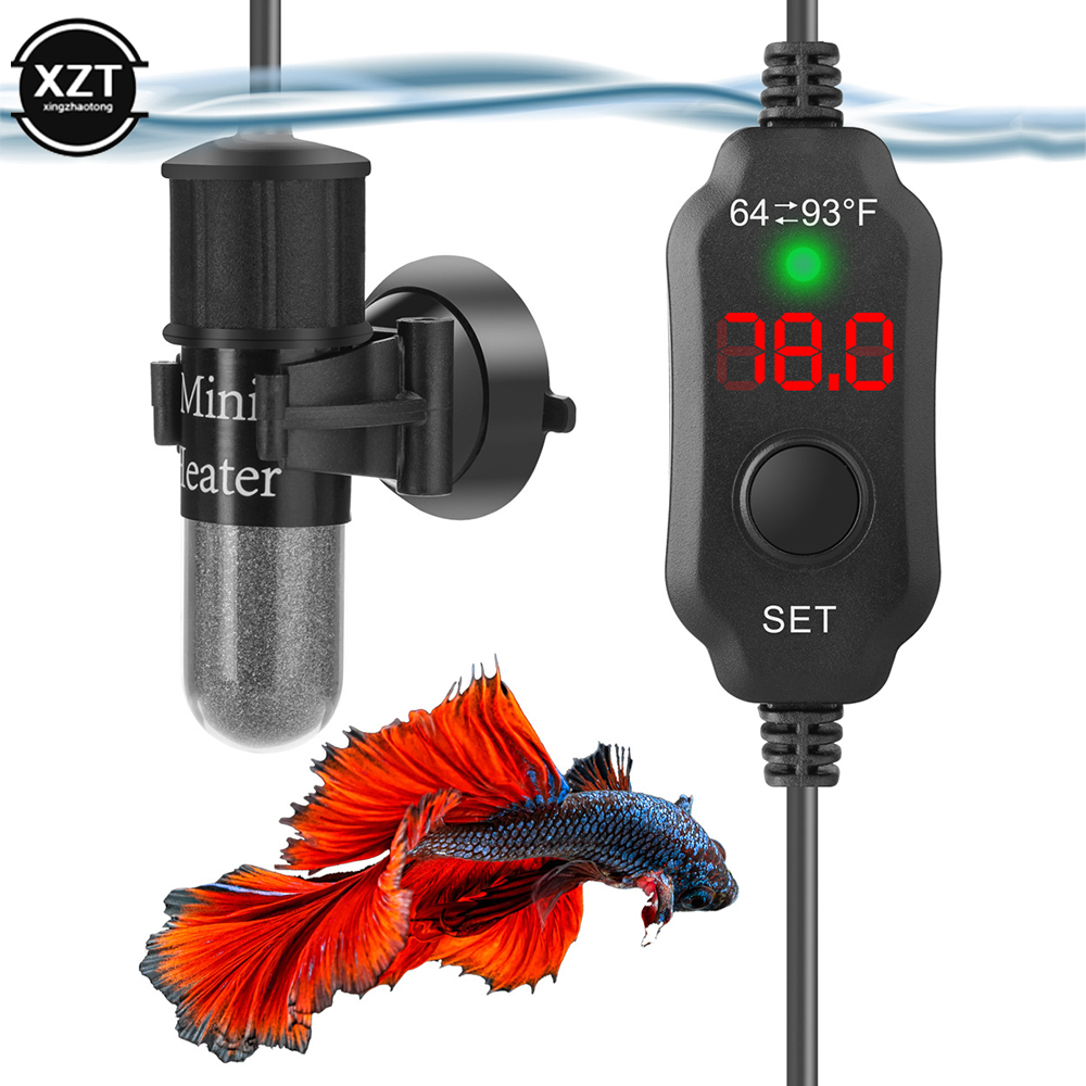 USB صغير شحن حوض السمك قضيب تس - مراجعة Fish Tank Heater وسعره
