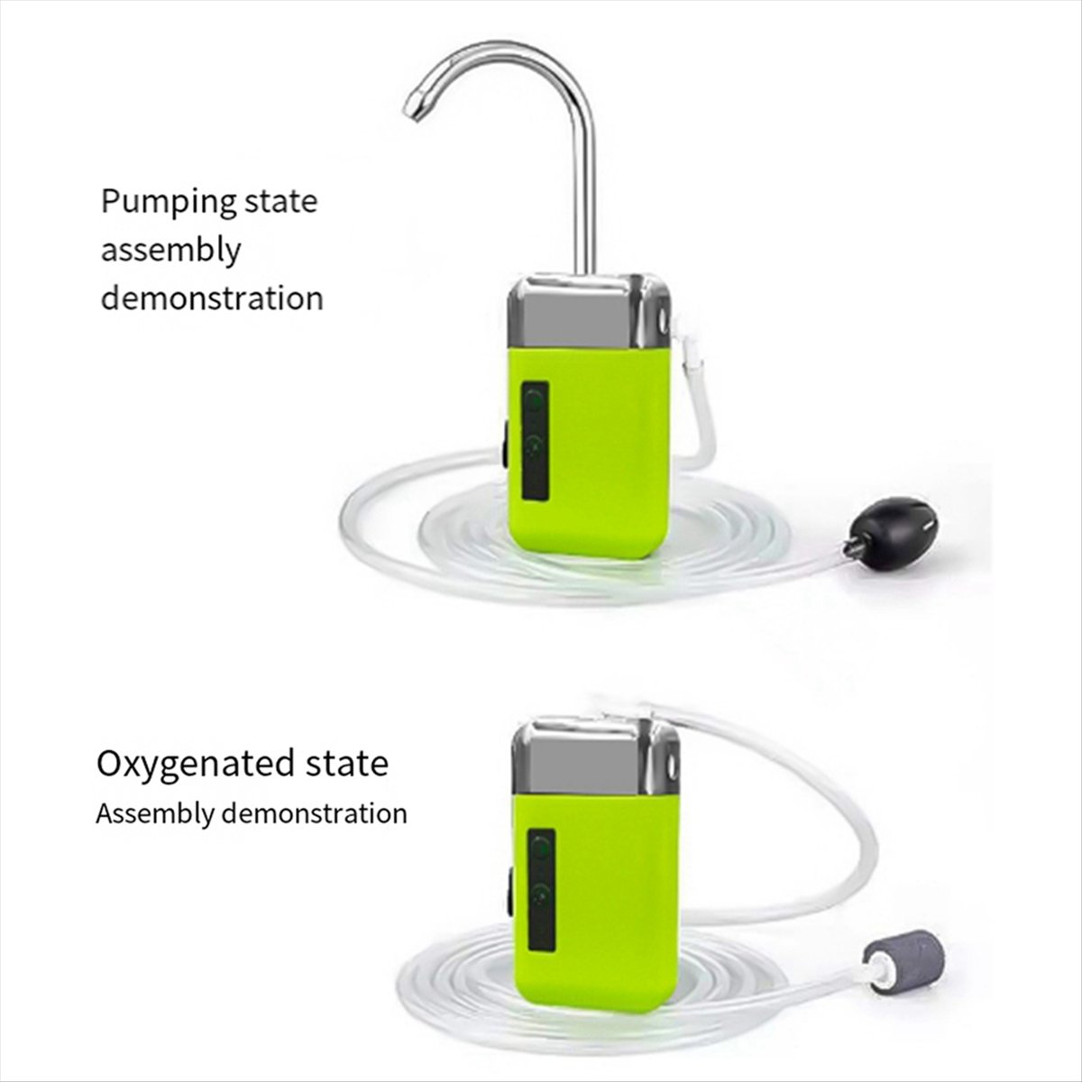 مضخة أكسجين وصنبور مياه للصيد، - مراجعة Aquarium Pump وسعره