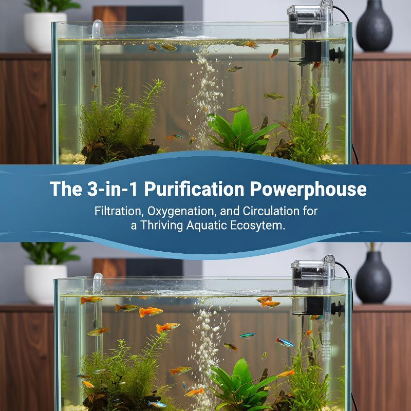 فلتر حوض أسماك يُعلق على الحائ - مراجعة Aquarium Fish Keeping وسعره