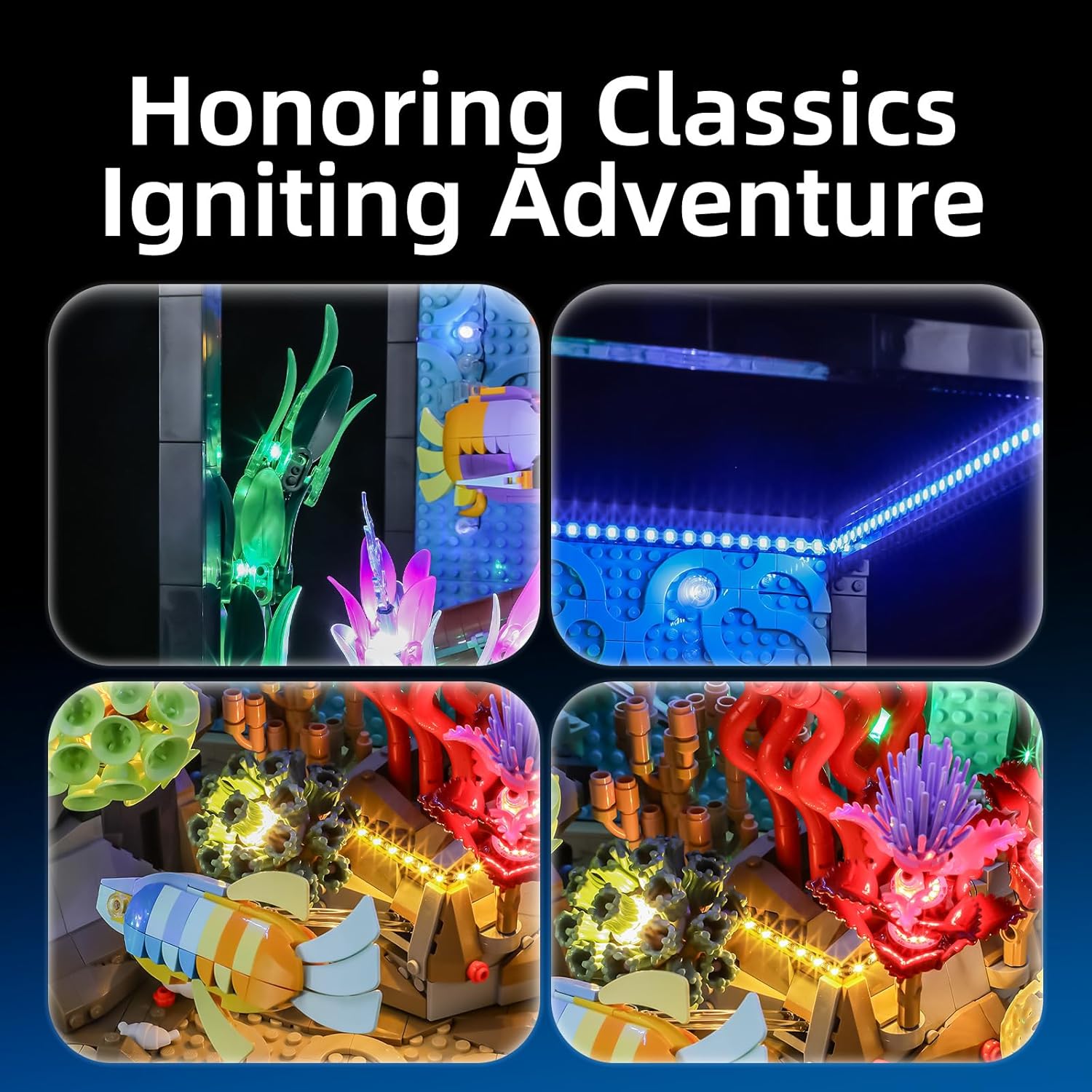Hprosper مصباح ليد ليغو 10366  - مراجعة Aquarium Light وسعره