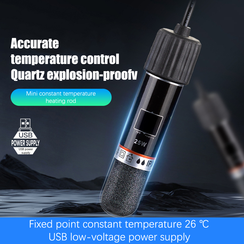 قضيب تسخين صغير لحوض السمك USB - مراجعة Fish Tank Heater وسعره
