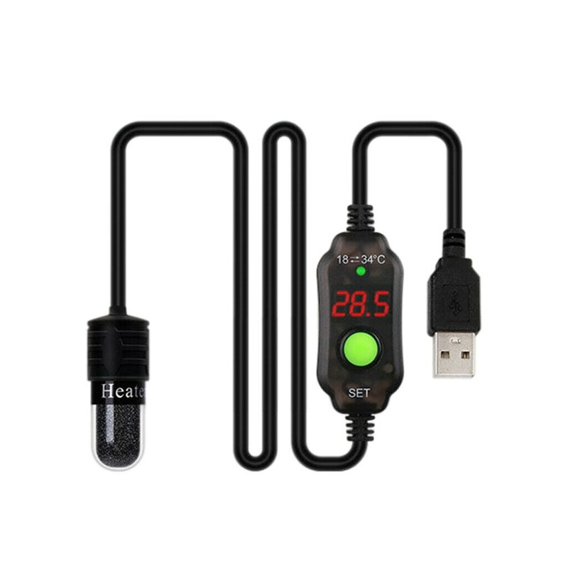 حوض السمك الصغير خزان الأسماك  - مراجعة Fish Tank Heater وسعره
