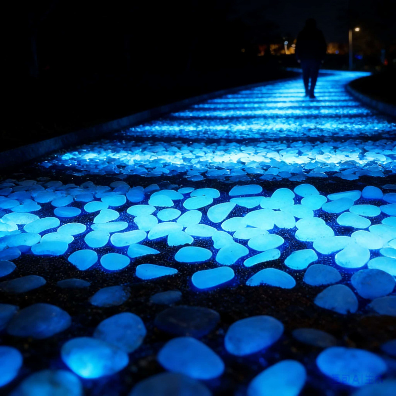 حصى حجري مضيء LED بحجم 0.39 بو - مراجعة Fish Tank Gravel وسعره