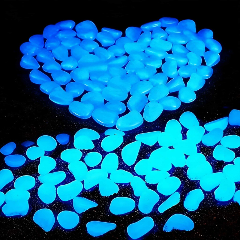 حصى حجري مضيء LED بحجم 0.39 بو - مراجعة Fish Tank Gravel وسعره