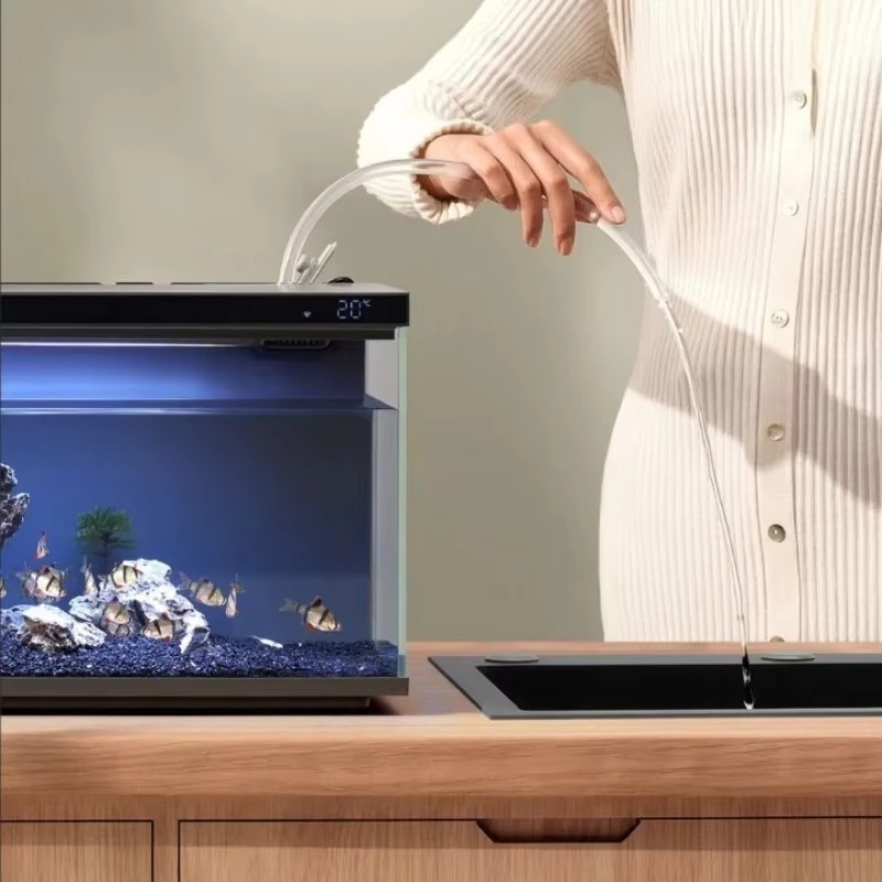مضخة مياه لحوض السمك من DESGEO - مراجعة Xiaomi Aquarium Fish Tank وسعره