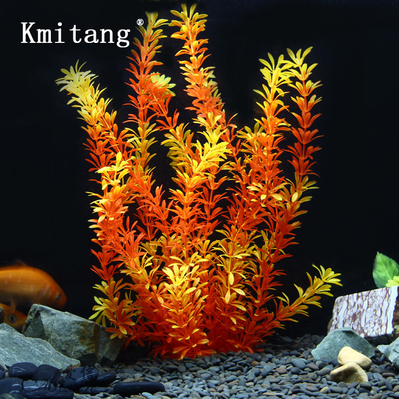 نباتات استوائية اصطناعية بطول  - مراجعة Fish Aquarium Home وسعره