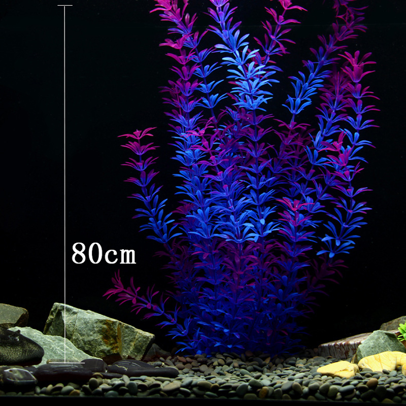 نباتات استوائية اصطناعية بطول  - مراجعة Fish Aquarium Home وسعره