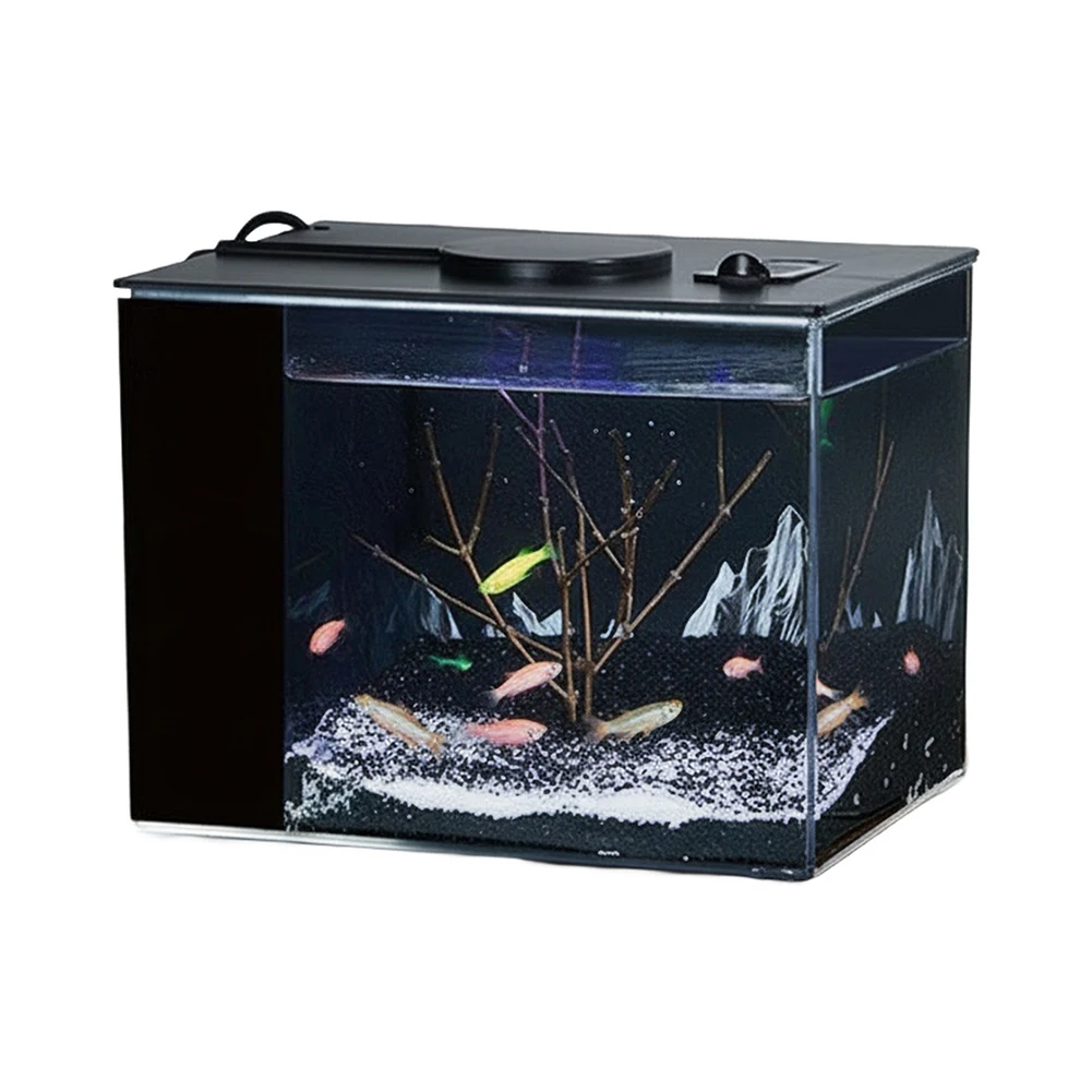حوض أسماك ذاتي الدورة مع مضخة  - مراجعة Fish Aquarium Home وسعره