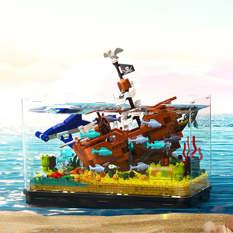 MOC-اللبنات من خط كروز تايتانك - مراجعة Aquarium Fish Keeping وسعره