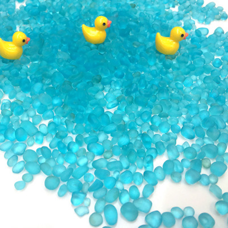 الملونة حجر خزان الأسماك الصخو - مراجعة Fish Tank Gravel وسعره