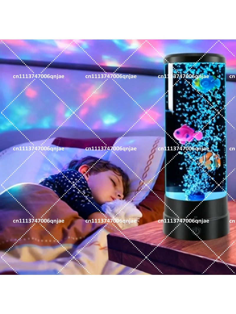 حوض سمك إلكتروني محاكي بإضاءة  - مراجعة Aquarium Light وسعره