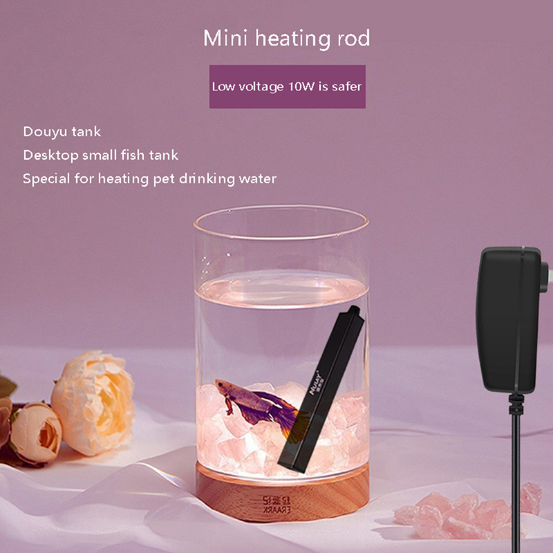 1 قطعة 5/10 واط سخان حوض سمك ص - مراجعة Fish Tank Heater وسعره