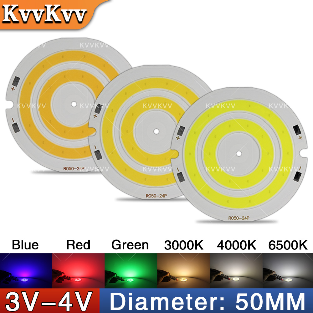 3 فولت 4 فولت جولة COB LED أجز - مراجعة Aquarium Light وسعره