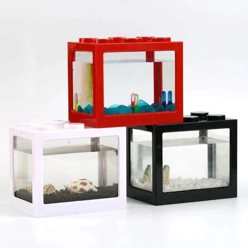 1L USB LED سطح المكتب حوض سمك  - مراجعة Betta Fish Tank وسعره