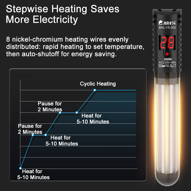 سخان حوض السمك خزان الأسماك شا - مراجعة Fish Tank Heater وسعره