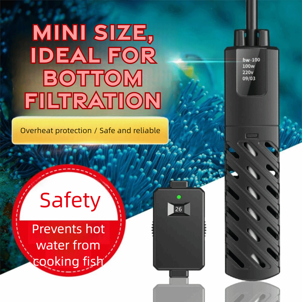 سخان زجاجي كوارتز قابل للغمر ل - مراجعة Fish Tank Heater وسعره